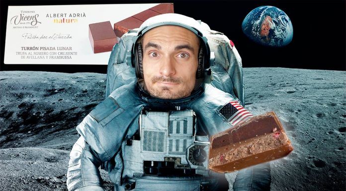 ¡Turrón de pisada lunar! Análisis turrón de trufa al romero con avellana y frambuesa de Albert Adrià