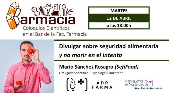 Conferencia en la Universitat de València: “Divulgar sobre seguridad alimentaria y no morir en el intento”