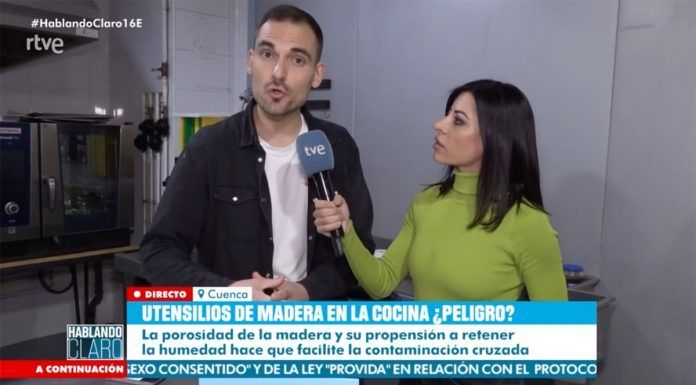 ¿Utensilios de madera en la cocina? en”Hablando Claro” La 1 de TVE