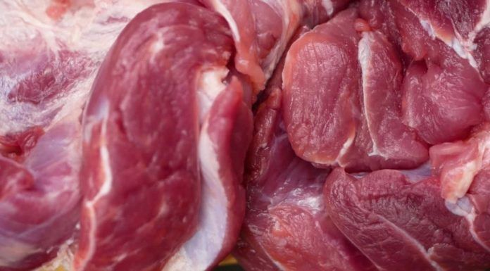 600 kilos de carne y pescado en mal estado a la venta en Madrid