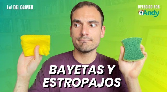 Bayetas y estropajos en la cocina: ¿cada cuánto tiempo cambiarlos?