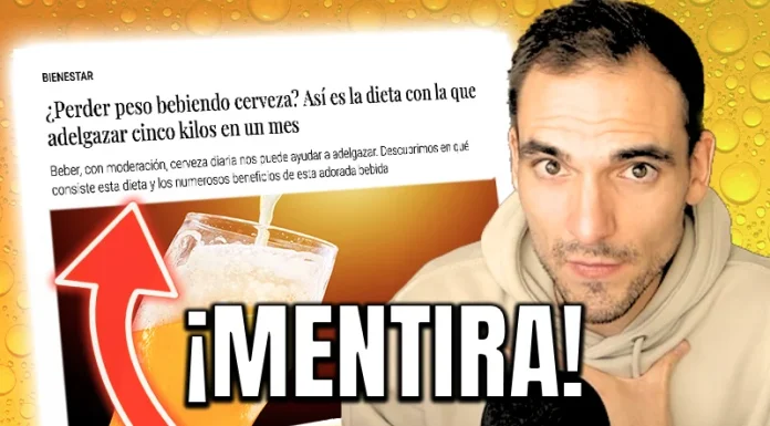 ¿Perder peso bebiendo cerveza? La dieta que promete adelgazar 5 kilos en 1 mes… ¡Falso!