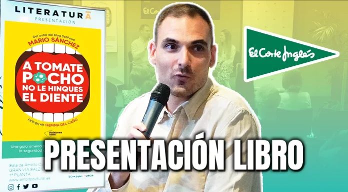 ¡Presentación oficial de mi libro! A Tomate Pocho en El Corte Inglés de Murcia