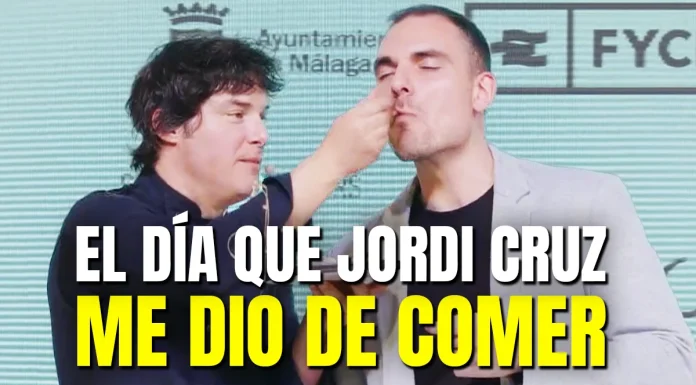 Jordi Cruz me da de comer y le presento en el Salón H&T de Hostelería en Málaga