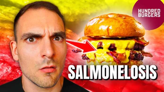 salmonelosis hundred burgers